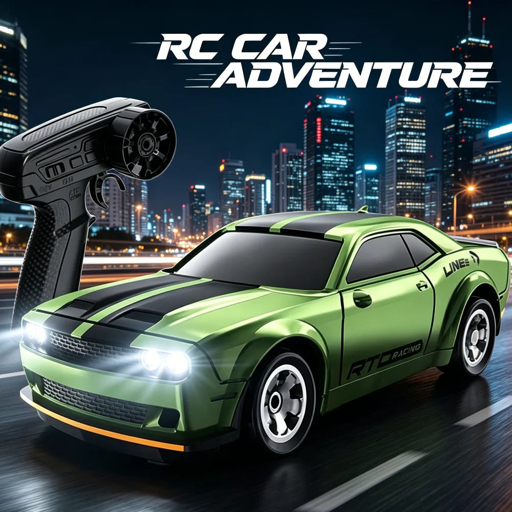 Mini 1/64 4WD RC Drift Car High Speed Remote Control Off-Road Racing Vehicle Desktop Pocket Drifting Car Toys Children Boy Gifts