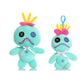 15/22cm Scrump Plush Toys Pendant Cartoon Lilo and Stitch Plush Toys Soft Stuffed Kawaii Green Doll Xmas Gift For Boys