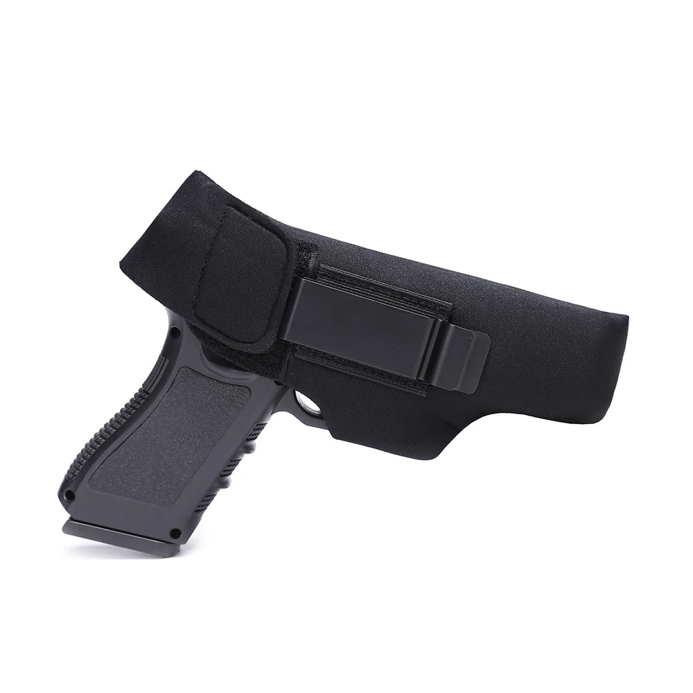 Toy Gun Holster IWB OWB Concealed Carry Handgun Holder Waist Bag Outdoor Hunting Universal Left Right Metal Clip Pistol Holsters