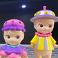 Space Adventure Series Blind Box 6 Kinds Collectible Figurines, Cute Mini Angel Dolls for Desktop Decor