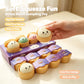 Glitter Dumpling Squishy with Box Dumplings Sensory Steamer Soft TPR Dough Ball for Decompression Fidget Toy Stress Relief Gift