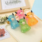 Glitter Highland Cow Toy, Cute Fidget Stress Relief Toy, Soft Animal Toy   Anti-Anxiety Sensory Toy for ADHD