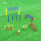 1:75 1:150 Scale Miniature Fitness Equipment Model Set For HO/N Train Layout Building Dollhouse Outdoor Sport Diorama Accessory
