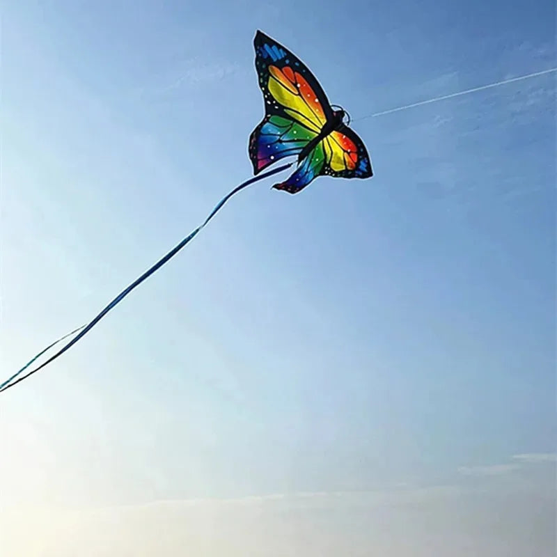 Butterfly Kite Steering Beautiful Butterfly 1.45m Kite Air Bounce with Kite Line Children's Kite Outdoor Sports