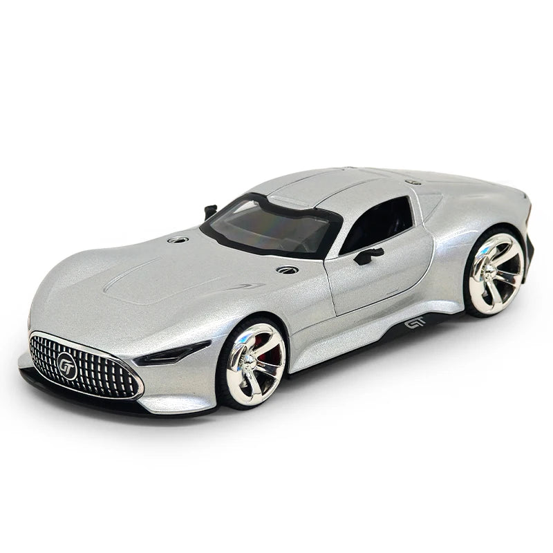 1:32 Visinn GT Alloy Supercar Diecast Metal Model Fast Furious Vehicle Sound Light Collection Kid Toy Gifts Interior Decoration