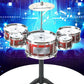 Drum Sets for Children Beginners Children's Toys Dynamic Jazz Drums for Western Percussion Instrument