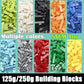 125g/250g DIY Building Blocks Bulk Set City Classic Bricks Colorful Assembly Creative Toy Educational Interactive Toy for Kids