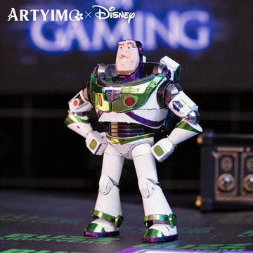 MU Buzz Lightyear 3D Metal Puzzle DIY Assembly Kit, Brain Teaser, Office Decor, Birthday Christmas Halloween Gift, Collectible
