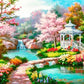 5D Diamond Painting Landscape House Full Drill DIY Embroidery Kit
