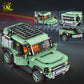 HUIQIBAO Off-road Vehicle Truck Car Building Block Set Boys DIY Speed Car Collectible Adult Model Bricks Educational Toys Gift