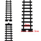 5cm Wide Rail Track Expansion Pack for Railway King Classical City Train Flexible Track Straight Curved Rails Building Block Toy