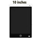 6.5/8.5/10/12 Inch LCD Drawing Tablet for Kids, Rechargeable Erasable Board with Pen, Travel Educational Toy Gift for Boys Girls