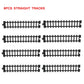 5cm Wide Rail Track Expansion Pack for Railway King Classical City Train Flexible Track Straight Curved Rails Building Block Toy