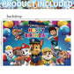 PAW Patrol Birthday Party Decoration Tableware Tablecloth Plates Cup napkin gift bag Balloons PAW Patrol Party Favors Supplies
