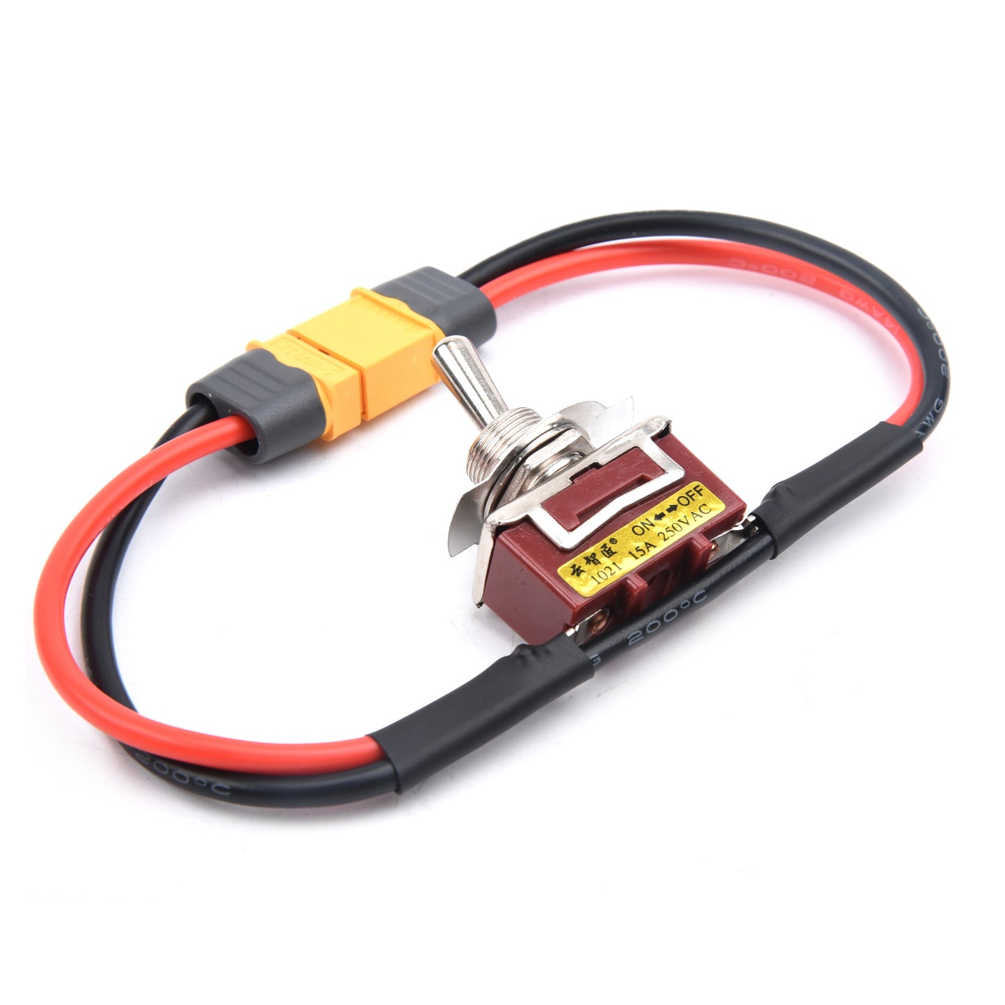 Large Current High Load Power Supply Switch with T Plug XT60 XT90 Connector for RC Aircraft Model ESC Battery Parts