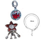 New Red Monster Flower Charm Bracelet 925 Sterling Silver Beaded DIY 2026 Trendy Fine Jewelry Adjustable Hypoallergenic