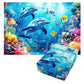 Micro Puzzle Puzzle 1000 Pieces Mini Landscape World Famous Painting Paper Decompression Healing Creative Educational Toy Puzzle