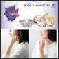 Pokemon Dratini Couple Ring S925 Silver Anime Peripheral Opening Adjustable  Cartoon Accessories Fashion Gift