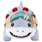 Jeff The Land Shark PlushToy Cartoon Anime Cute Dolls Soft Stuffed Toy Special Birthday Gift For Kids Adults and Room Decoration