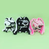 Kawaii Goth Pink Bunny Gloomys Bear eye mask Plush Toy keychain All Purpose Bunny Eyepatch Stuffed Animal Plushie backpack charm