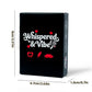 “Whispered & Vibe” Couple's Intimacy Card Game—50 Flirty Challenges and Romantic Tips, the Perfect Anniversary Gift for Couples