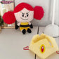 New 25cm Soft and Cuddly Stuffed Dolls of The Powerpuff Girls Movie Villains Princess Morbucks and Mojo Jojo