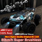 4WD 1:16 80KM/H Super Brushless 50KM/H Brushed RC Car 4x4 Off Road Remote Control High Speed Drift Racing Truck Buggy Toy Gift