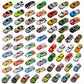 10/20/30/50/100pieces Diecast Car Mini Cars Model Set Toys for Boys Sliding Inertia Pull Back Vehicle Toy Birthday Gifts Kids