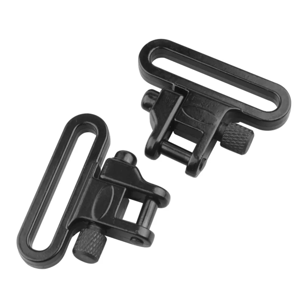 Tactical 1.25" QD Sling Swivel Mount Adapter Quick Detach 300lb Sling Swivel Clips Attachment Toy Gun Accessories