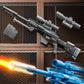 Full Auto Electric Water Gun Toy with Flashing Light Rapid-Fire Motorized Blaster for Summer Outdoor Fun & Kids Play Game