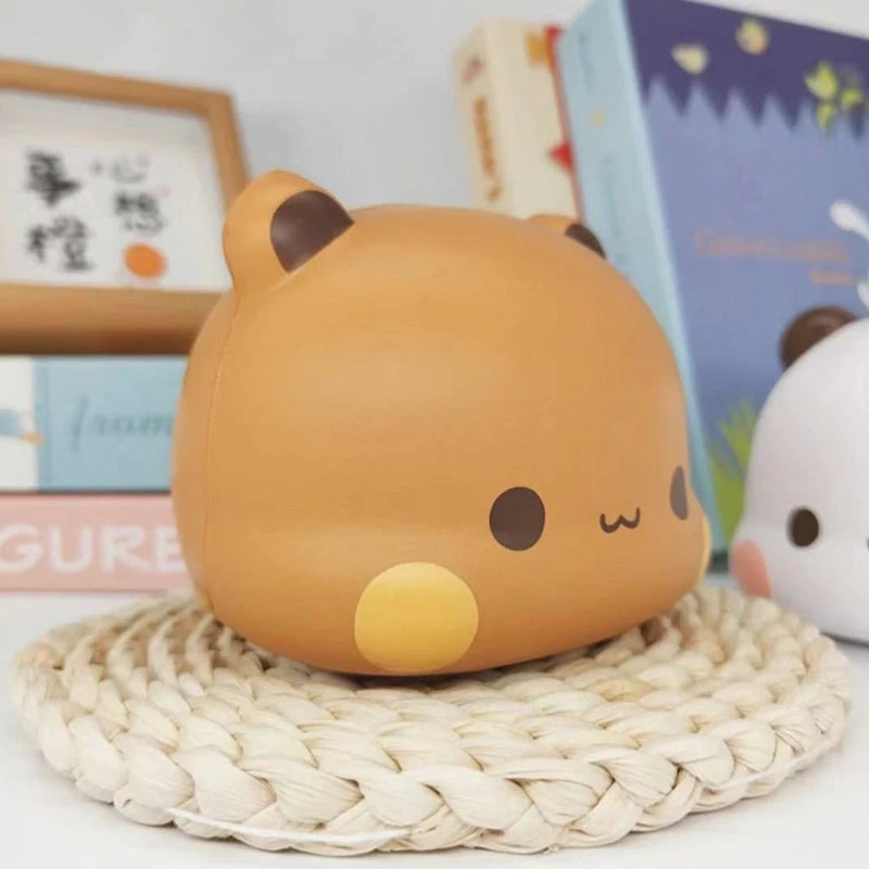 Cute Bubu Dudu Squeeze Stress Toy Kawaii Cartoon Shape Panda Stress Relief Toys Quick Rebound Doll Christmas /birthday Gift