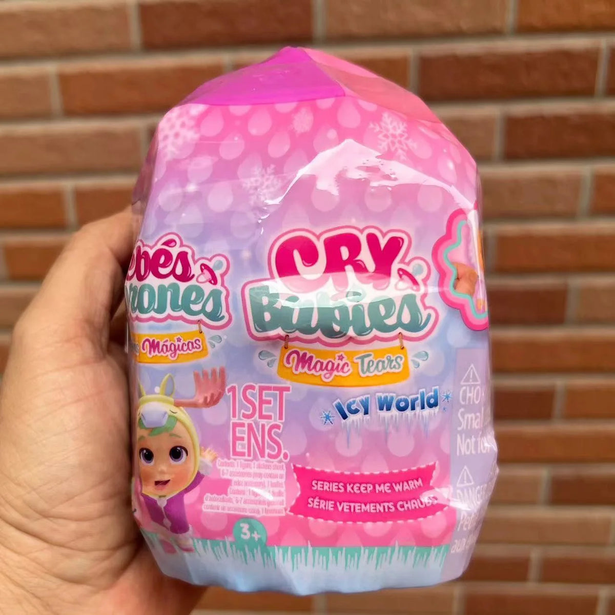 2024 Original Cry Babies Tears Of Magic Crying Doll Winter Surprise Blind Box Set Including Parts Girl Making Game Gift In Stock