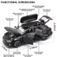 1:32 RS6 Model Car, Black Edition: Customized for Kids Realistic Simulation, Diecast Metal, Perfect Gift for Boys