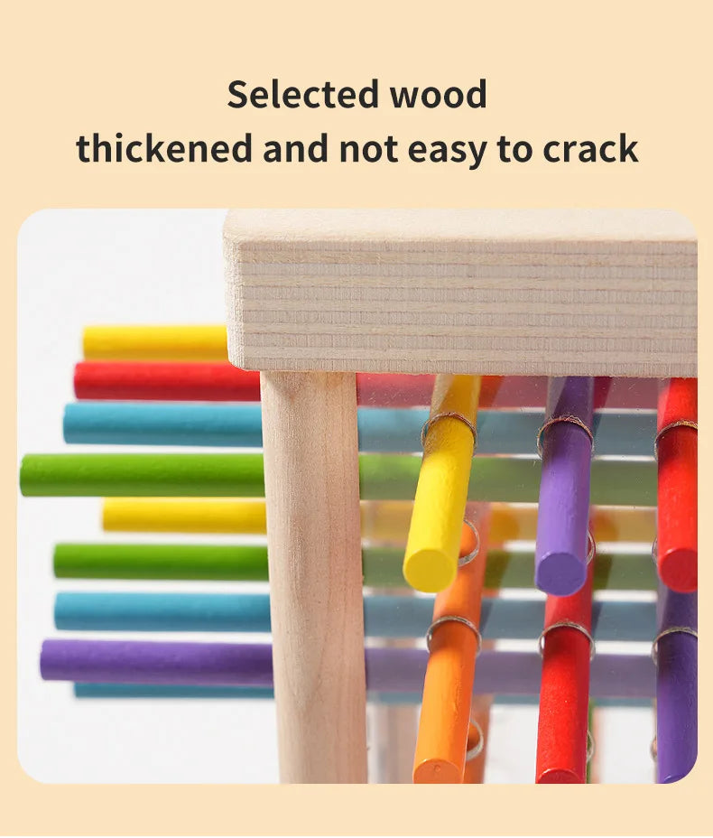 Educational Toy - Desktop Dice And Stick-Pulling Game Pizza Tower Parent-Child Interactive Thinking Training