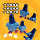 1PC 17/27cm Simulation Pigeon Plush Toy Blue Cartoon Birds Peace Dove Doll Birthday Gift Home Decro