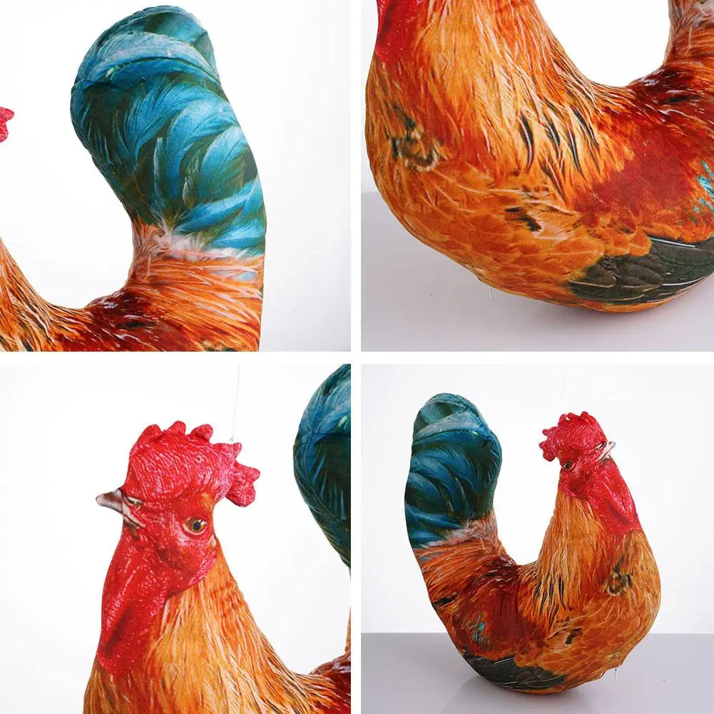 Simulation Hen Bird Goose Plush Doll Pillow Cushion Toy Creative Plush 3D Bird Plush Toy Stuffed Chicken Soft Stuffed Toy