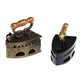 Hot Koop Mini Poppenhuis Miniatuur 1:12 Dollhouse Room Model Mini Old Miniature Iron clothes Tool Urniture Speelgoed Accessoires