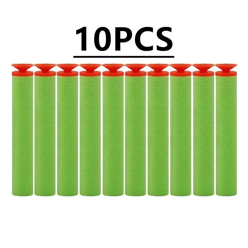 Foam Bullets High Quality 7.2cm Refill Darts Toy Gun Bullets Sucker Bullets for Nerf Gun Series Blasters Xmas Kid Children Gift