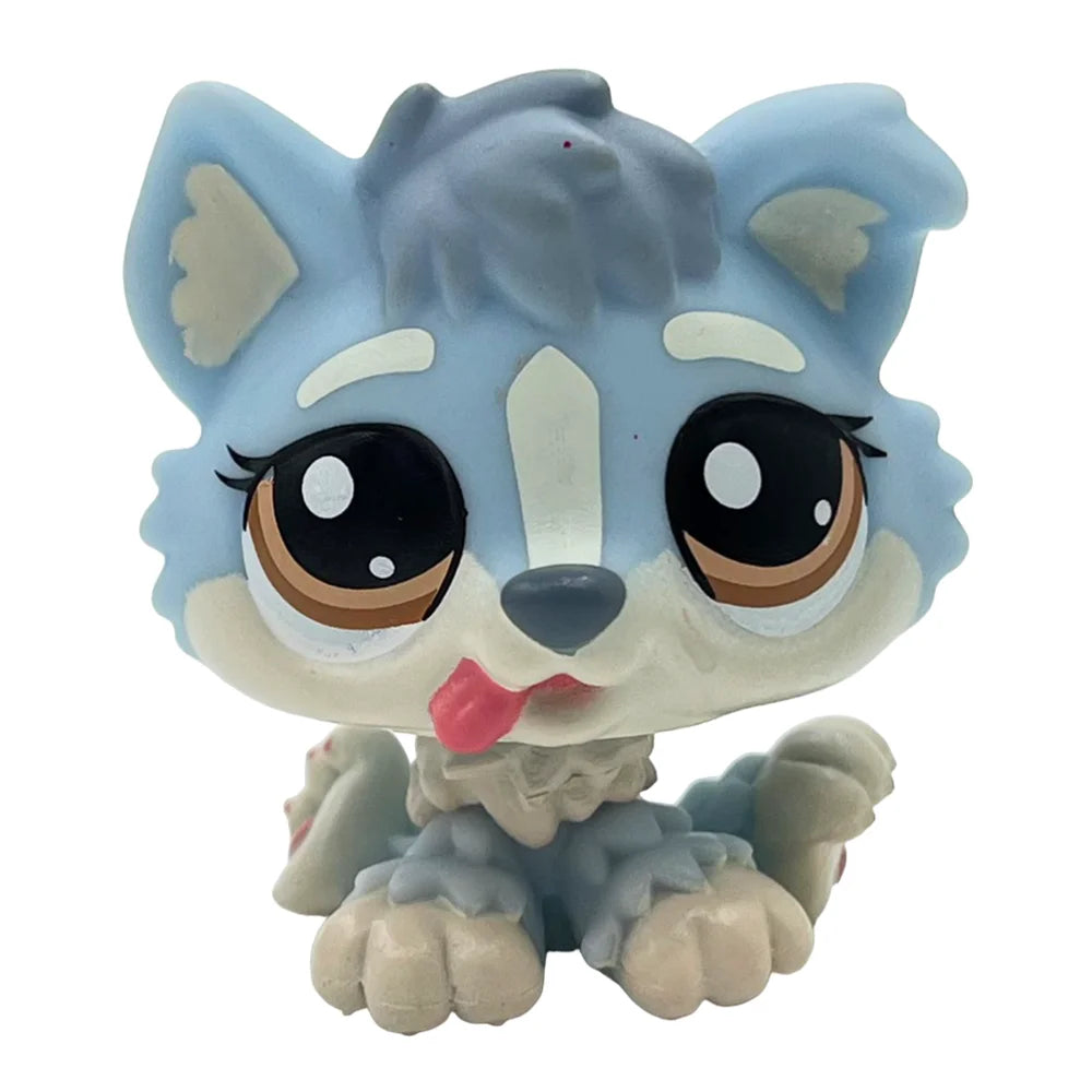 Rare pet toy Stands Short Hair Kitten Dog Dachshund Collie Spaniel Great Dane Original Bobble head toy lps