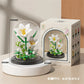 Eternal Flower Bouquet Bonsai Potted Plant Micro Building Blocks Model Home Decoration Toy For Kid Birthday Gift