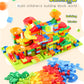 84-504PCS Marble Race Run Blocks Maze Ball Track Toy Compatible city Building Blocks Funnel Slide Blocks Toys DIY Bricks Toys