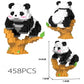 Creative DIY Assemable Animal Cute MINI Chinese Style Animal Panda Building Block Educational Boy Toys For Children Model Bricks
