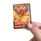 81-15Pcs Pokemon Cards Gold Silver Vmax GX Card Collection Battle Trainer Card Spanish English French Child Toys Christmas Gifts