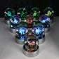Pokemon 3D Crystal Ball Pikachu Gengar Eevee Mewtwo Anime Game Pokeball Led Night Light Base Kids Birthday Gift Home Decoration