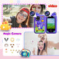 Kids Smart Phone Camera Toy Phone 40+ Games Touch Screen Learning Toy For 3-12 Year Old Boys Girls MP3 Player Birthday Gifts