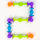 Suction Cup Toy, Soft Throw Darts Set,Building Blocks Pop Sucker Toy,Fidget Toy for Kids,Parent-child Interactive Game