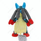 Pokemon Anime Kawaii Shiny Lucario Plush Doll Cartoon Peluche Stuffed Toy Cosplay Room Decoration Collection Kids Gifts