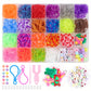12 Grid/24 Grid/40 Rubber Bands Bracelet Kit Rubber Band Filling Loom Kit Weaving DIY Craft Gift Loom Kit Toys for Girls