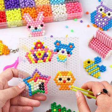10 Colors 1000 Magical Water Mist Magic Beads Handmade Diy Magic Beads Educational Puzzle Children Toys