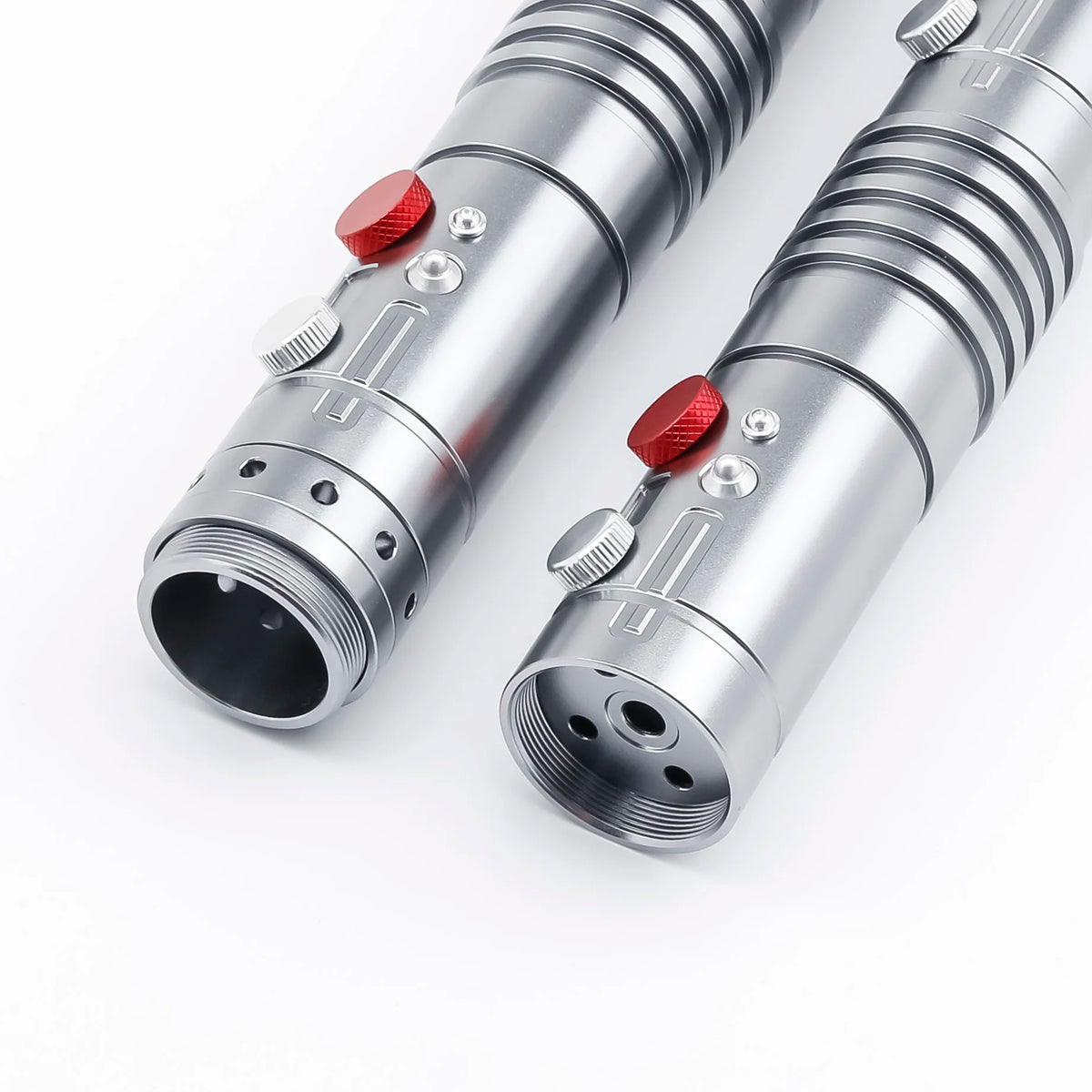 Darth Maul SNV4 2pcs Handle+Blade JEDI 27sound Double Lightsaber Toys Metal Hilt Light Smooth Swing Proffie TXQSABER